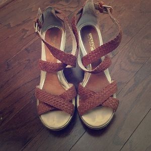 Sperry wedge sandals size 8.5